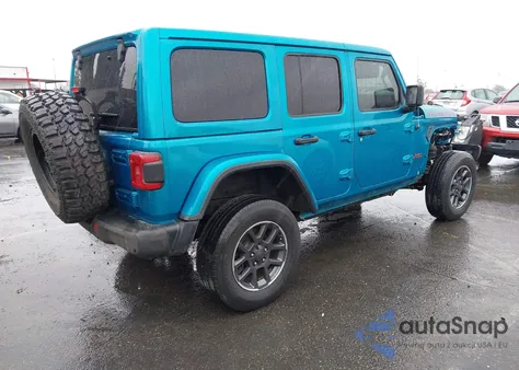 2020 Jeep Wrangler Unlimited Rubicon 4X4 from USA, damaged, VIN 1C4HJXFN2LW106401